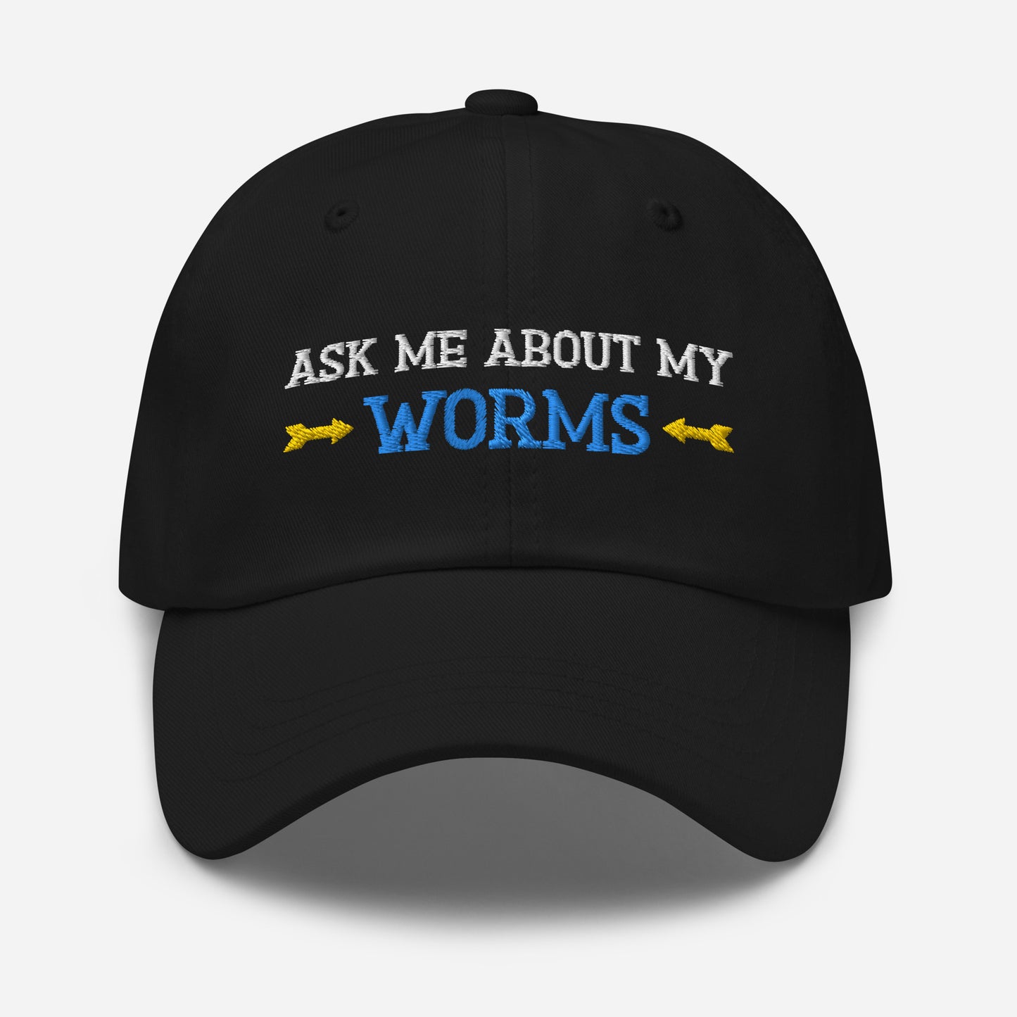 Ask Me About My Worms - Adult Classic Hat